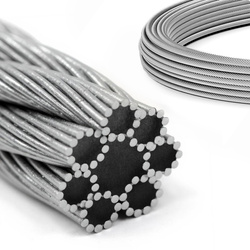 Lina Linka STALOWA Ocynkowana Ocynk 5mm Splot 6x12+7FC