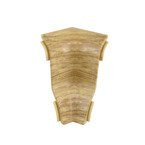 Narożnik wewnętrzny do listwy PCV 62mm DĄB PÓŁNOCNY