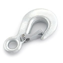 Hak z Zabezpieczeniem z Zapadką Ocynkowany Ocynk 2500kg 2,5T