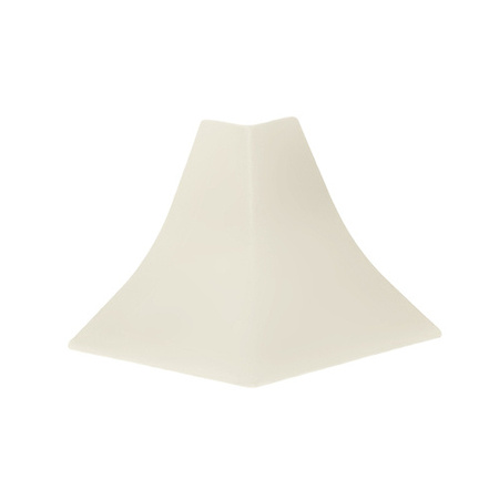 Narożnik zewnętrzny listwy przyblatowej 23mm BIAŁY KAMIEŃ