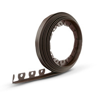 Obrzeże Obrzeża Trawnikowe Ogrodowe Elastyczne Rant 10m Wysokość 40mm BRĄZ Zestaw z Kołkami