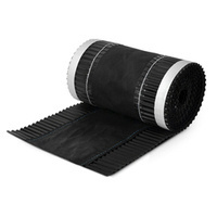 Taśma Aluminiowa KALENICOWA pod Gąsior vRoll 5mb Szerokość 320mm RAL 9005 CZARNA