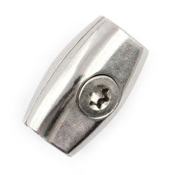 Zacisk Do Lin Linowy KUBEŁKOWY Pełny NIERDZEWNY Kwasoodporny 6mm