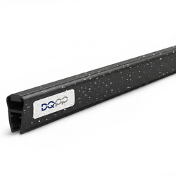 Uszczelka MAGNETYCZNA Czarna UM03 do Kabin Prysznicowych do SZYB 4mm 6mm