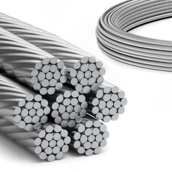 Lina Linka Stalowa Nierdzewna Kwasoodporna 5mm 7x19