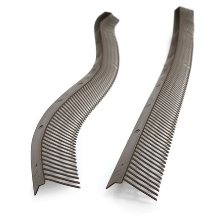 Grzebień Okapu Okapowy 100mm BRĄZ RAL 8017 1m