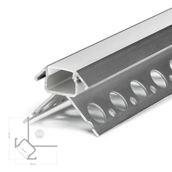 Profil ALU UNI 270 2m + Klosz Mleczny