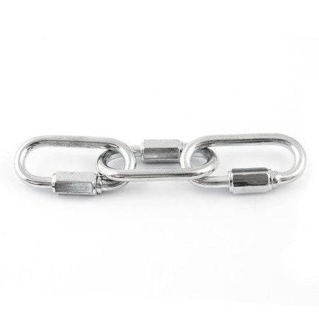 Ogniwo SKRĘCANE Łącznik Łańcucha Ocynk Ocynkowany 14mm