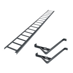 Płotek Śniegowy Przeciwśniegowy System Śniegowy Barierka 150cm 1,5m Wysokość 15cm 150mm ANTRACYT
