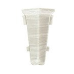 Narożnik wewnętrzny do listwy PCV 70mm DĄB NIKE