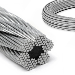 Lina Linka STALOWA Ocynkowana Ocynk 3mm Splot 6x19