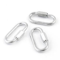 Ogniwo SKRĘCANE Łącznik Łańcucha Ocynk Ocynkowany 14mm