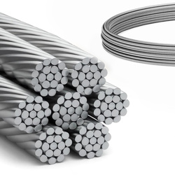 Lina Linka Stalowa Nierdzewna Kwasoodporna 1,5mm 7x19