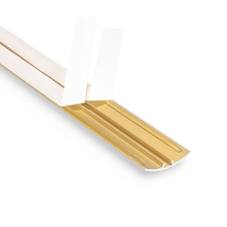 Profil Progowy Owalny Listwa Progowa Owalna 1,80cm ZŁOTY 50mm WCISKANA