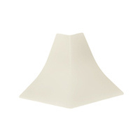 Narożnik zewnętrzny listwy przyblatowej 23mm BIAŁY KAMIEŃ