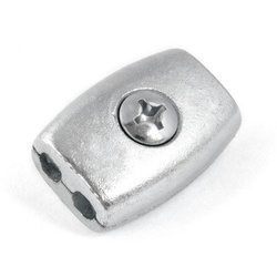 Zacisk do Lin Linowy KUBEŁKOWY Pełny Aluminiowy 4mm