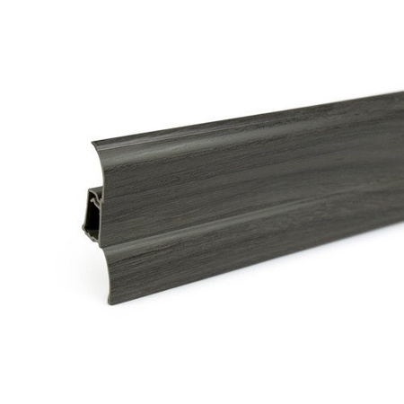 Listwa Przypodłogowa Podłogowa 62mm PCV 2,5m DĄB MORSKI + 5 wkrętów GRATIS!