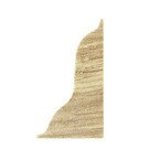 Zakończenie prawe do listwy PCV 52mm DĄB ANTYK