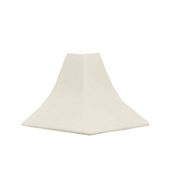 Narożnik zewnętrzny listwy przyblatowej 23mm TRAWERTYN JASNY