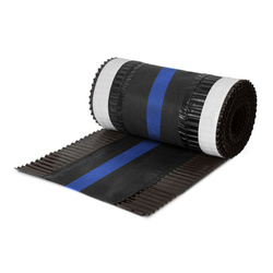 Taśma Aluminiowa KALENICOWA pod Gąsior xRoll 5mb Szerokość 310mm RAL 8019 CIEMNY BRĄZ