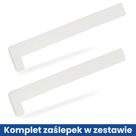 Parapet Wewnętrzny Komorowy PCV DĄB SKANDYNAWSKI Szerokość 40cm + zaślepki GRATIS