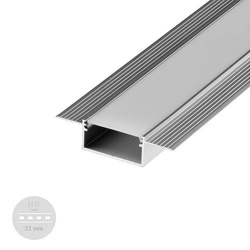 Profil ALU LED VARIO3004 2m + Klosz Mleczny