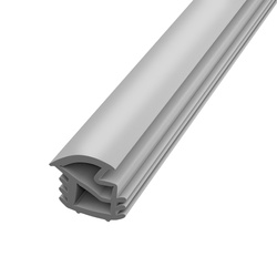 Uszczelka drzwiowa do drzwi zewnętrznych ościeżnicy stalowej KA-88 SZARA