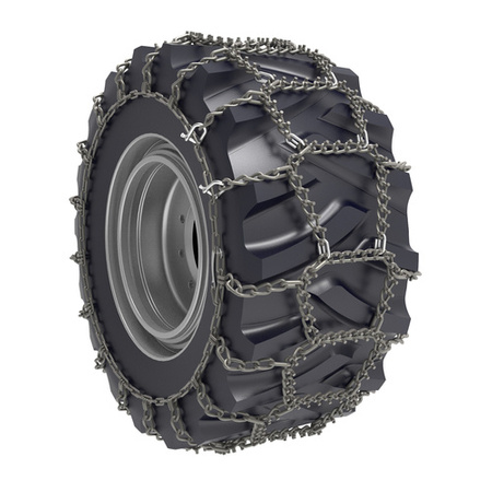 Łańcuch śniegowy z kolcami SKIDDER FLEXI 9.5mm do ciągników leśnych 293-2R