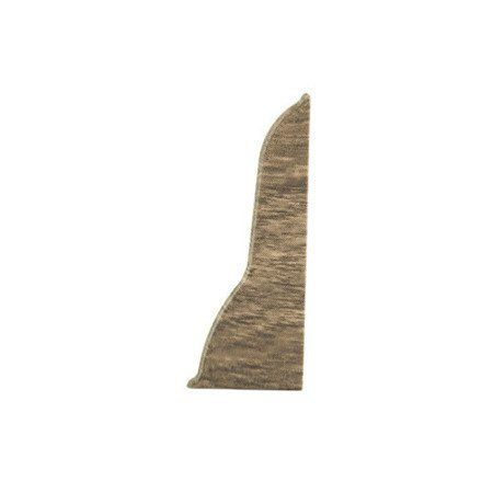 Zakończenie prawe do listwy PCV 62mm DĄB JASPIS