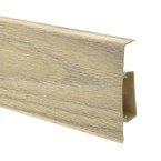 Listwa Przypodłogowa Podłogowa 75mm PCV 2m DĄB BELWEDER + 5 wkrętów GRATIS!