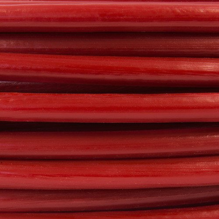 Lina Linka Stalowa Ocynk Ocynkowana w Otulinie Otulina PCV CZERWONA 1,6/3mm