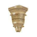 Narożnik wewnętrzny do listwy PCV 52mm ORZECH