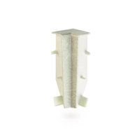 Narożnik wewnętrzny do listwy PCV 60mm GOTH CLEAR