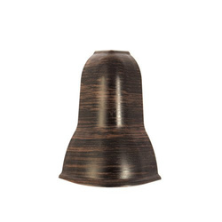 Narożnik zewnętrzny do listwy PCV 62mm WENGE