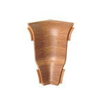 Narożnik wewnętrzny do listwy PCV 62mm DĄB HERITAGE