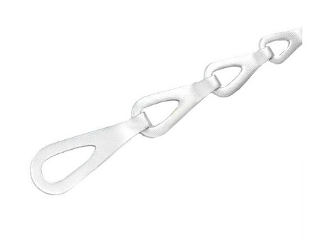 ŁAŃCUCH ŁAZIENKOWY 1,3mm CHROMOWANY - 25m