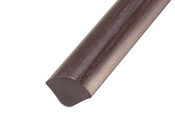 ĆWIERĆWAŁEK Listwa PCV Cokół 13x13mm MAHOŃ 2,5mb
