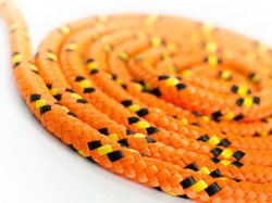 Lina Linka Polipropylenowa Pleciona Żeglarska POMARAŃCZOWA 6mm