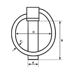 Zabezpieczenie Przetyczka Rolnicza 10mm