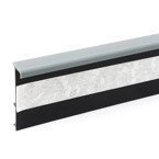 Listwa Przypodłogowa Podłogowa Dywanowa 50mm SZARY