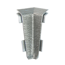 Narożnik wewnętrzny do listwy PCV 70mm INOX