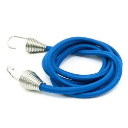 Lina Linka ELASTYCZNA z Hakiem Gumowa Ekspandor Expandor NIEBIESKA 8mm