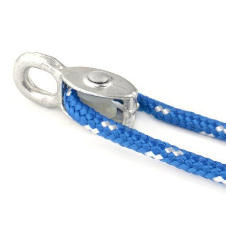 Bloczek do Lin Linowy Ocynk Ocynkowany POJEDYNCZY 15