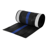 Taśma Aluminiowa KALENICOWA pod Gąsior xRoll 5mb Szerokość 240mm RAL 9005 CZARNA