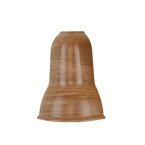 Narożnik zewnętrzny do listwy PCV 62mm DĄB OREGON