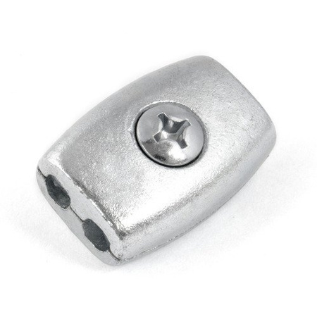 Zacisk do Lin Linowy KUBEŁKOWY Pełny Aluminiowy 4mm