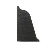 Zakończenie lewe listwy przyblatowej 37mm DĄB GRAFIT