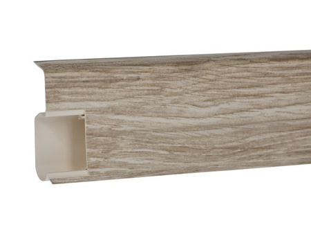 Listwa przypodłogowa podłogowa PCV 55mm DĄB HUSKY - PRÓBKA