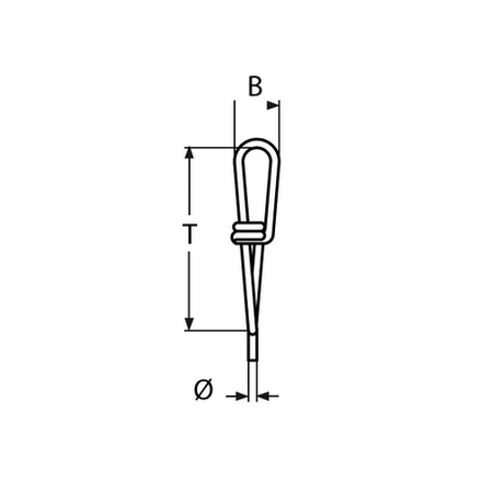 Łańcuch Węzłowy NIERDZEWNY Kwasoodporny 1,6mm - 2,8mm 30m
