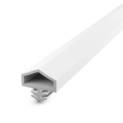 Uszczelka KD-11 12x5mm TPS BIAŁA do Drzwi Zewnętrznych i Wewnętrznych - do Drzwi Drewnianych Ościeżnic i Futryn